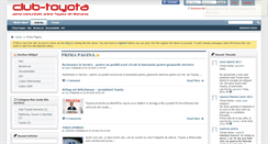 Desktop Screenshot of club-toyota.ro