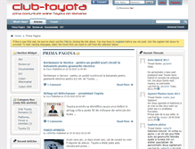 Tablet Screenshot of club-toyota.ro